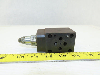 Sun Hydraulics EBS/S 9BM8 Hydraulic Valve W/9BKS8 Cartridge