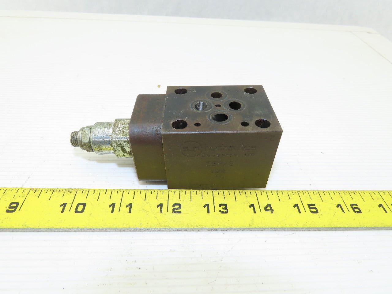 Sun Hydraulics EBS/S 9BM8 Hydraulic Valve W/9BKS8 Cartridge