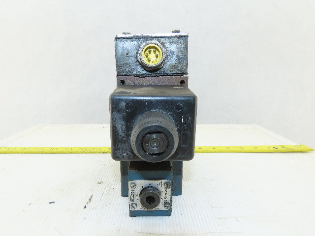 Rexroth 4WE10C31/CW1109DK25V Hydraulic Directional Control Valve W/Z2FS10-5-31/V