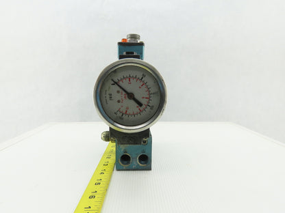 MAC MV-A1C-A251-PM-111DA9 Pneumatic Solenoid Valve W/Base & 120V Coil