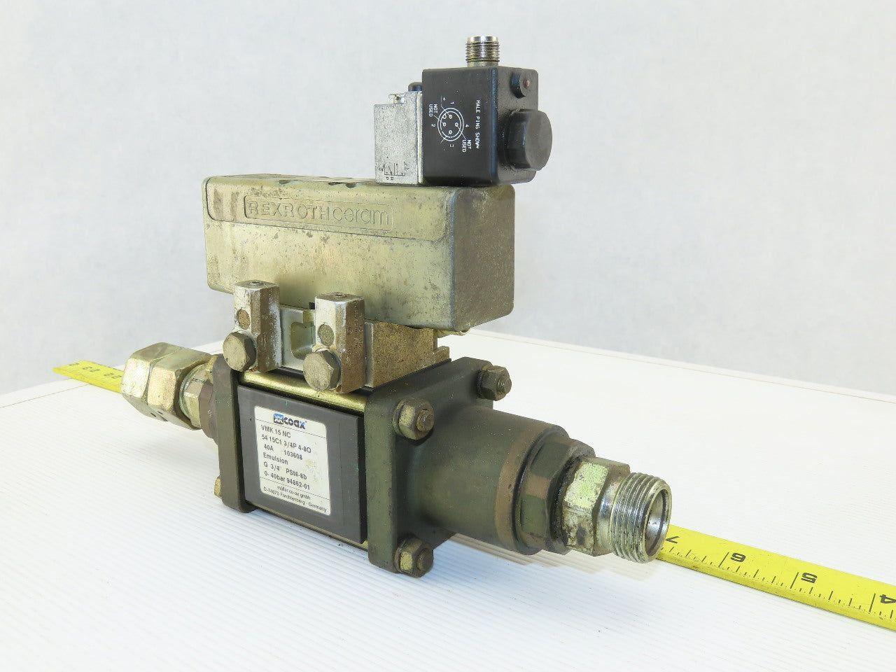 CO-AX VMk152C140VTB3/4L20VXXXP1A 3/4" Actuated Valve 0-40 BAR