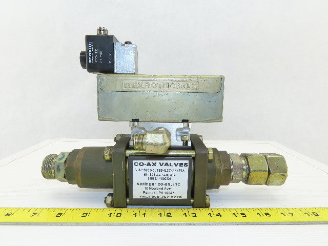 CO-AX VMk152C140VTB3/4L20VXXXP1A 3/4" Actuated Valve 0-40 BAR