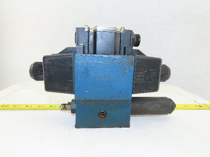 Rexroth 4WE10D40/0FCW110N9DK25L Hydraulic Control Valve W/ZDR10DP2-54/75YM/12