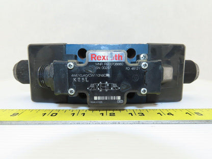 Rexroth 4WE110J40/CW110N9DK25L Hydraulic Control Valve W/120V Coil