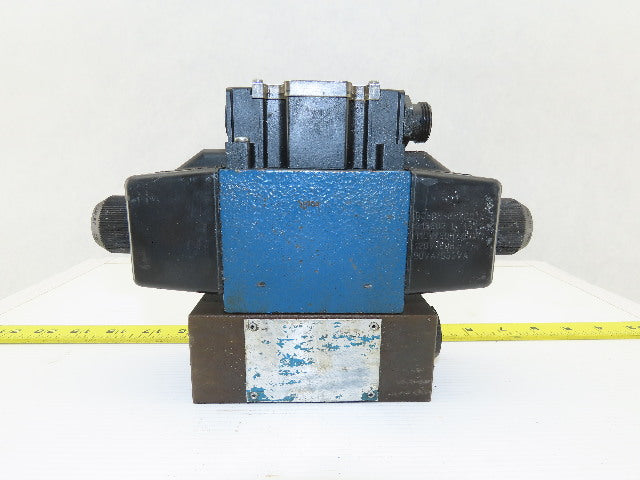 Rexroth 4WE110J40/CW110N9DK25L Hydraulic Control Valve W/120V Coil