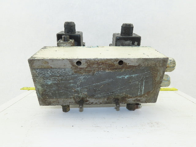 Rexroth Hydraulic valves W/3 Port Manifold Base Assembly