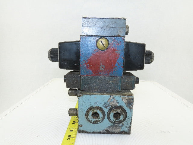 Rexroth Hydraulic valves W/3 Port Manifold Base Assembly