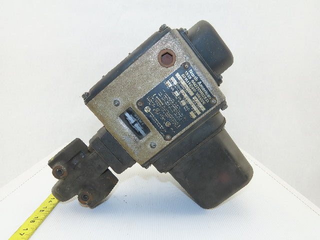 North American 1519-2 Motorized Shutoff Valve 1-1/4" NPT 100PSIG 120V