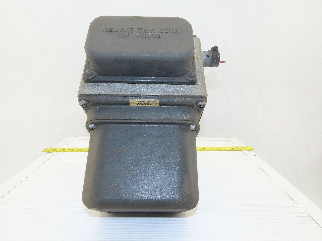North American 1519-2 Motorized Shutoff Valve 1-1/4" NPT 100PSIG 120V