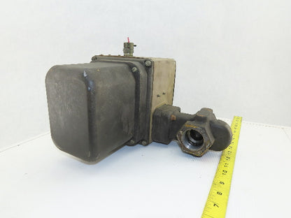 North American 1519-2 Motorized Shutoff Valve 1-1/4" NPT 100PSIG 120V