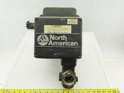 North American 1519-2 Motorized Shutoff Valve 1-1/4" NPT 100PSIG 120V