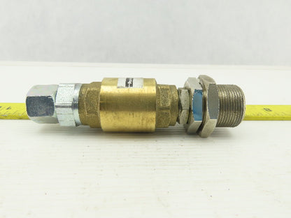 Parker RV-9-15 Brass Hydraulic Check Valve 25 bar