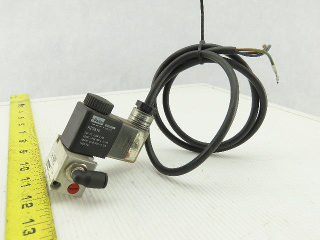 Parker PA1063-0033-00-V9 361H-RF-1/8-NG Pneumatic Valve 1/8" NPT W/KZ3519 24VDC