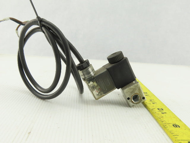 Parker PA1063-0033-00-V9 361H-RF-1/8-NG Pneumatic Valve 1/8" NPT W/KZ3519 24VDC