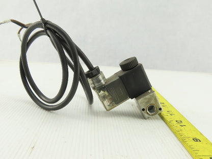 Parker PA1063-0033-00-V9 361H-RF-1/8-NG Pneumatic Valve 1/8" NPT W/KZ3519 24VDC