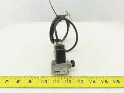 Parker PA1063-0033-00-V9 361H-RF-1/8-NG Pneumatic Valve 1/8" NPT W/KZ3519 24VDC