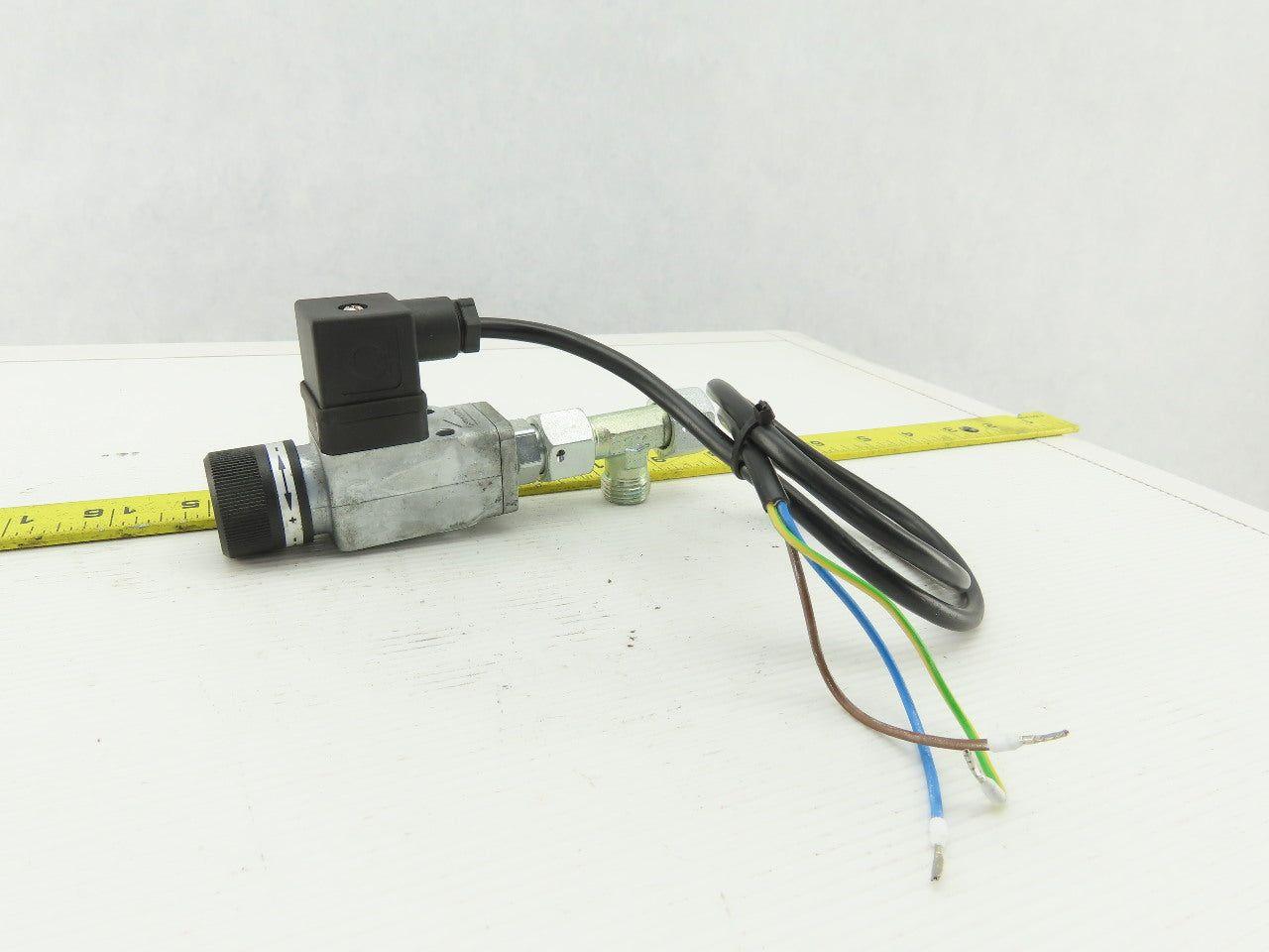 Parker KL3202 Adjustable Pneumatic pressure Switch 0.5-8 Bar 250V Max 6A