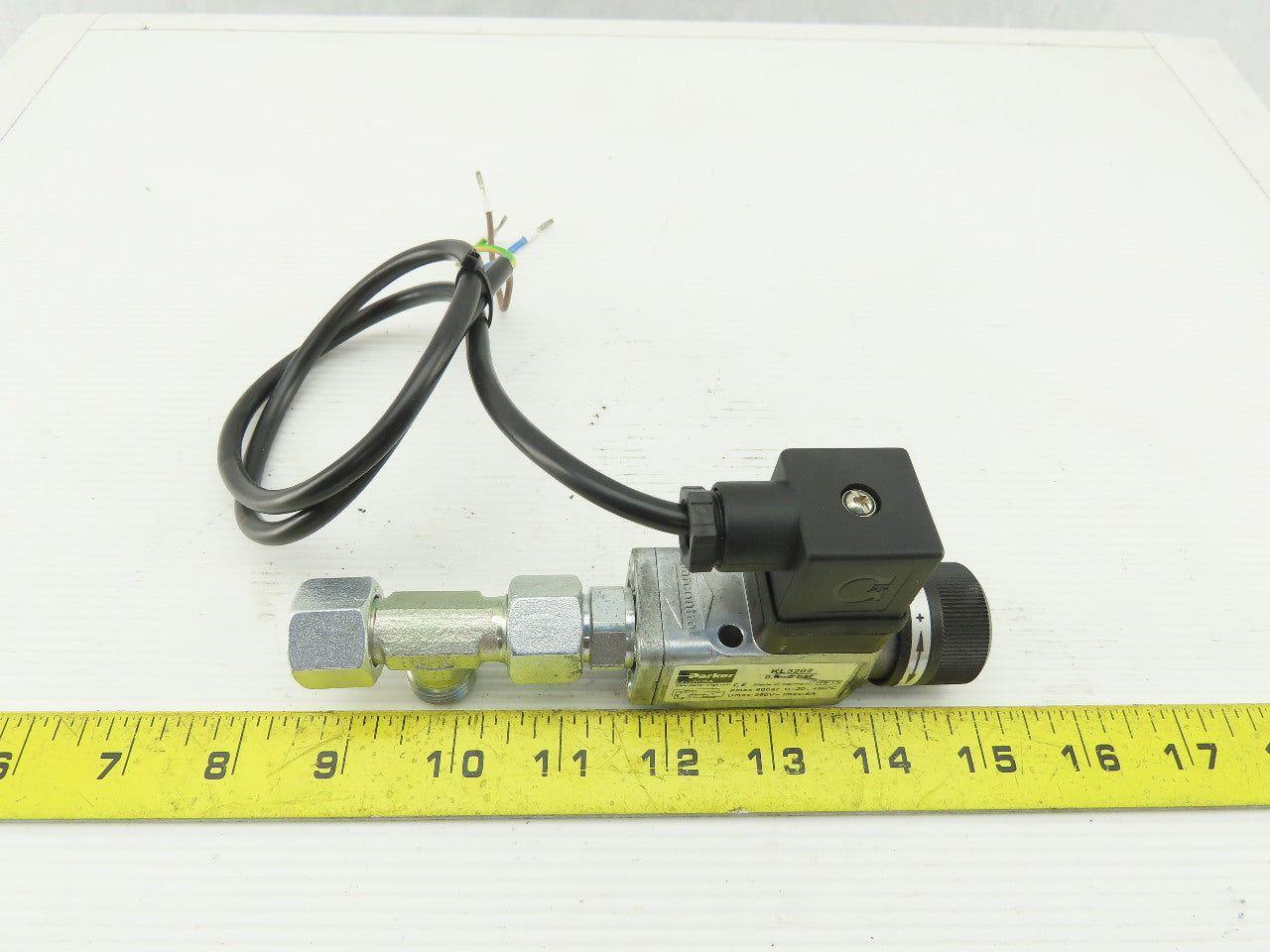 Parker KL3202 Adjustable Pneumatic pressure Switch 0.5-8 Bar 250V Max 6A