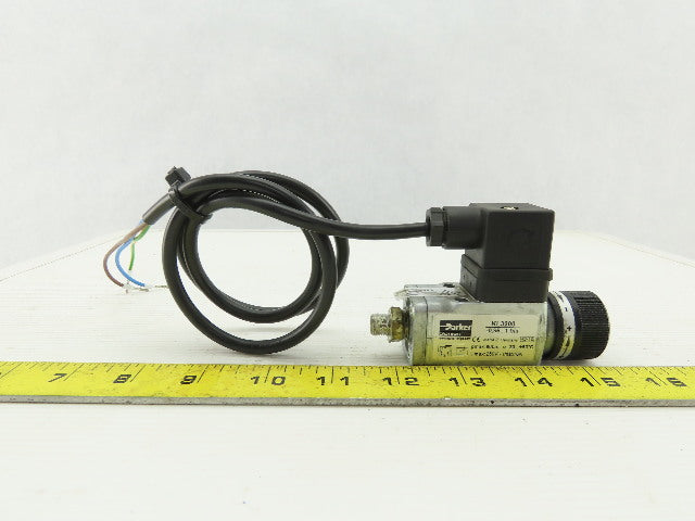 Parker KL3200 Adjustable Pneumatic pressure Switch -0.85 To 1 Bar 250V Max 6A