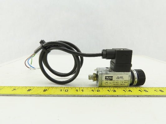 Parker KL3200 Adjustable Pneumatic pressure Switch -0.85 To 1 Bar 250V Max 6A