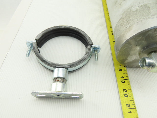 Waircom P100F Aluminum Pneumatic Expansion Tank 10 Bar Max W/Clamp Bracket