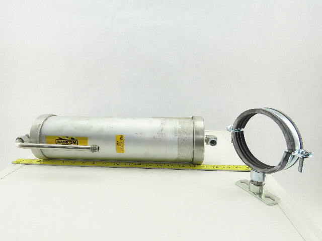Waircom P100F Aluminum Pneumatic Expansion Tank 10 Bar Max W/Clamp Bracket