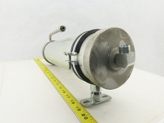 Waircom P100F Aluminum Pneumatic Expansion Tank 10 Bar Max W/Clamp Bracket