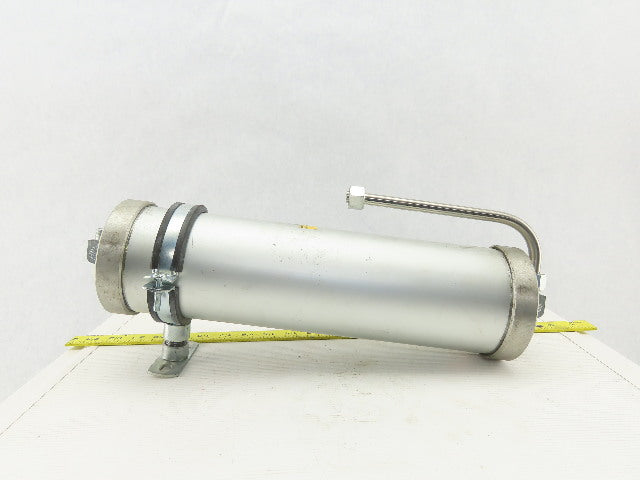 Waircom P100F Aluminum Pneumatic Expansion Tank 10 Bar Max W/Clamp Bracket