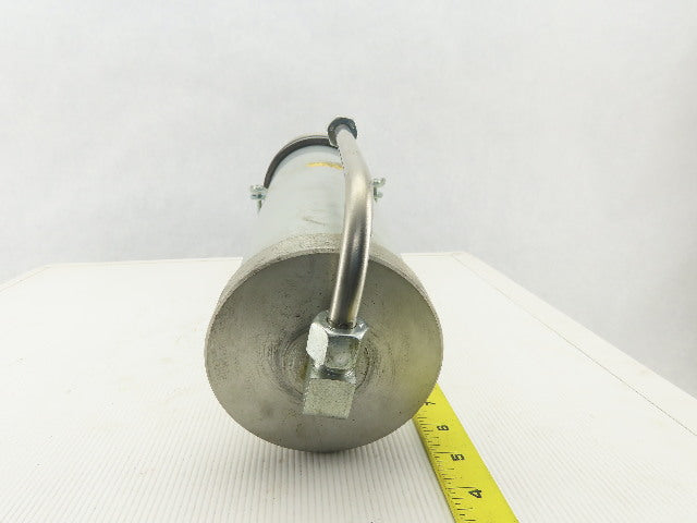 Waircom P100F Aluminum Pneumatic Expansion Tank 10 Bar Max W/Clamp Bracket