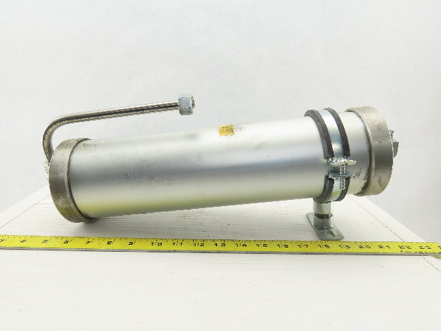 Waircom P100F Aluminum Pneumatic Expansion Tank 10 Bar Max W/Clamp Bracket