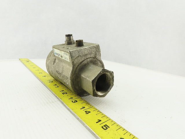 Legris DN20 PN10 MS58 Axial Pneumatic Valve 3/4" NPT
