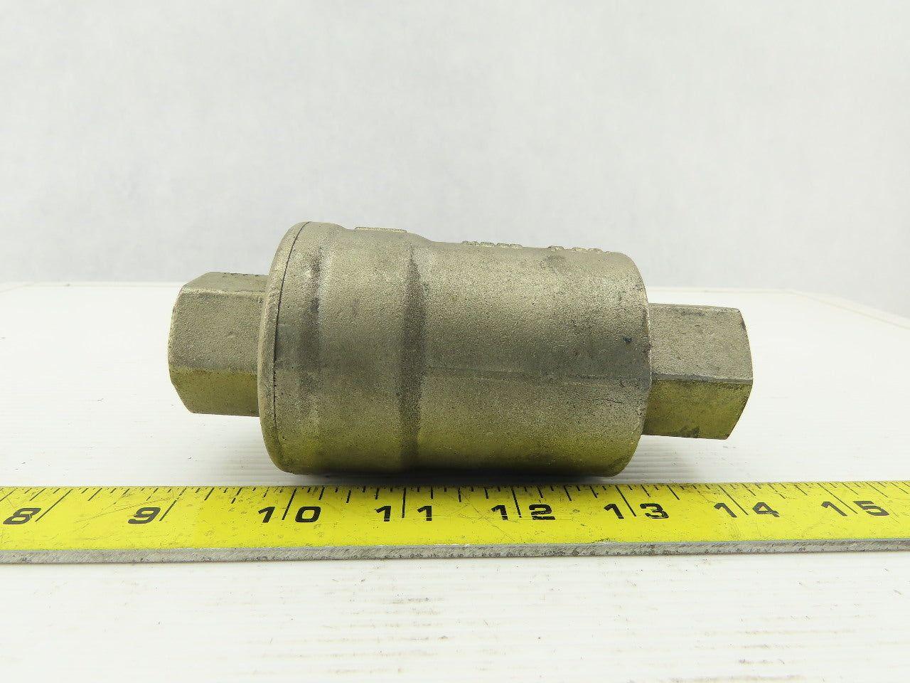 Legris DN20 PN10 MS58 Axial Pneumatic Valve 3/4" NPT