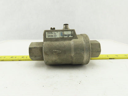 Legris DN20 PN10 MS58 Axial Pneumatic Valve 3/4" NPT