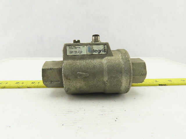 Legris DN20 PN10 MS58 Axial Pneumatic Valve 3/4" NPT