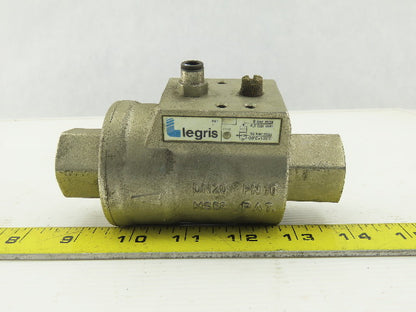Legris DN20 PN10 MS58 Axial Pneumatic Valve 3/4" NPT