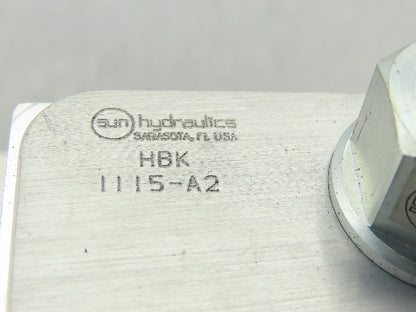 Sun Hydraulics HBK 1115-A2 Hydraulic 1IH5 Cartridge Valve Block