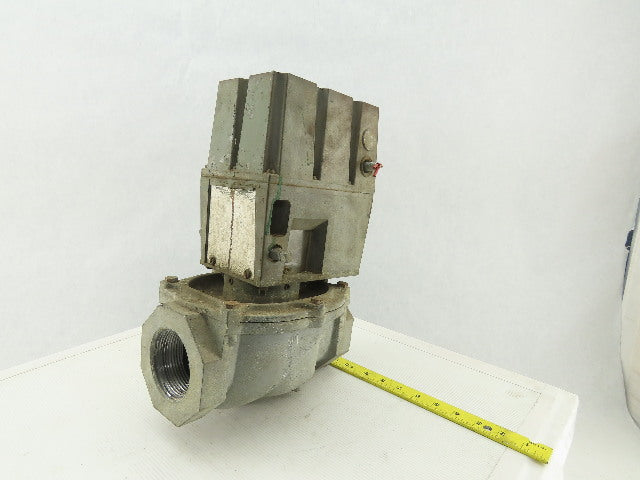Honeywell V-4055A-1001 Fluid Power Gas Valve 110/120V 2-1/2"NPT 26 Sec.