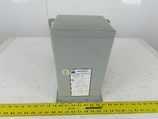 Hevi-Duty HZ12-1500 1.5KVA Electric Transformer 240/480V Pri 120V Sec