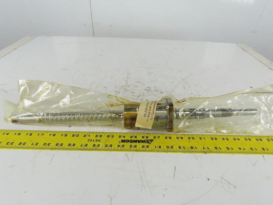 Ganesh Cyclone CS 02-204-0301 Ball Screw Assembly X1 Axis 21-7/8" OAL