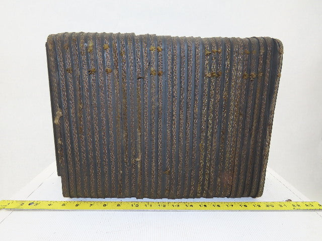 Steel Face Rubber Loading Dock Bumper Pad