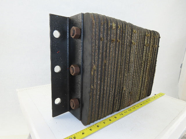 Steel Face Rubber Loading Dock Bumper Pad