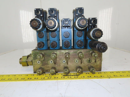 Rexroth 4WE6Y61 4/3 Way Hydraulic Valve Regulated Check Assembly
