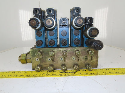 Rexroth 4WE6Y61 4/3 Way Hydraulic Valve Regulated Check Assembly