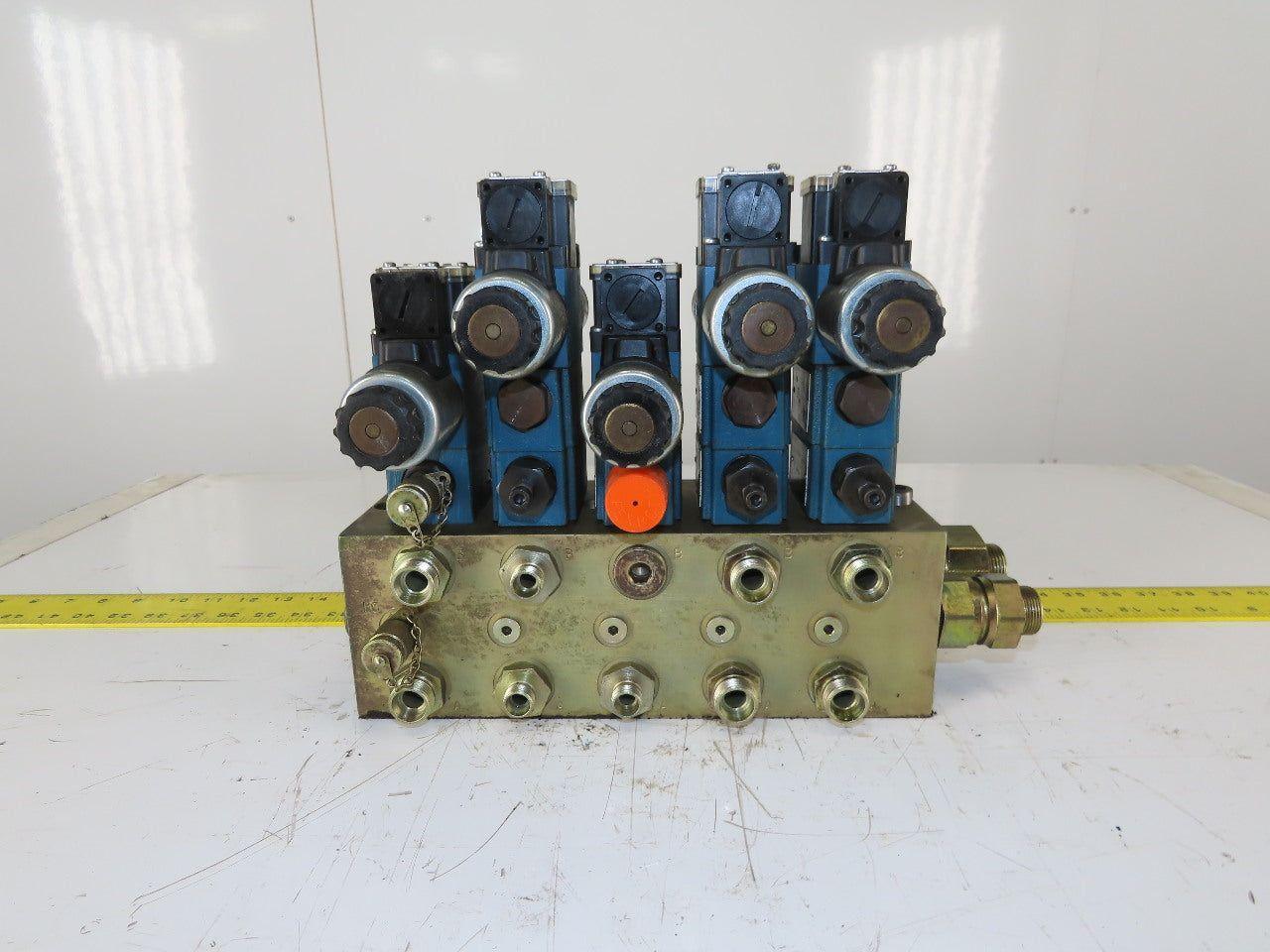 Rexroth 4WE6Y61 4/3 Way Hydraulic Valve Regulated Check Assembly