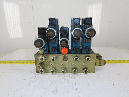 Rexroth 4WE6Y61 4/3 Way Hydraulic Valve Regulated Check Assembly