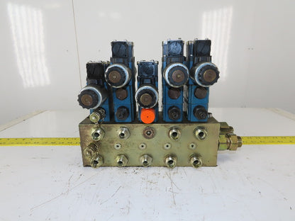 Rexroth 4WE6Y61 4/3 Way Hydraulic Valve Regulated Check Assembly