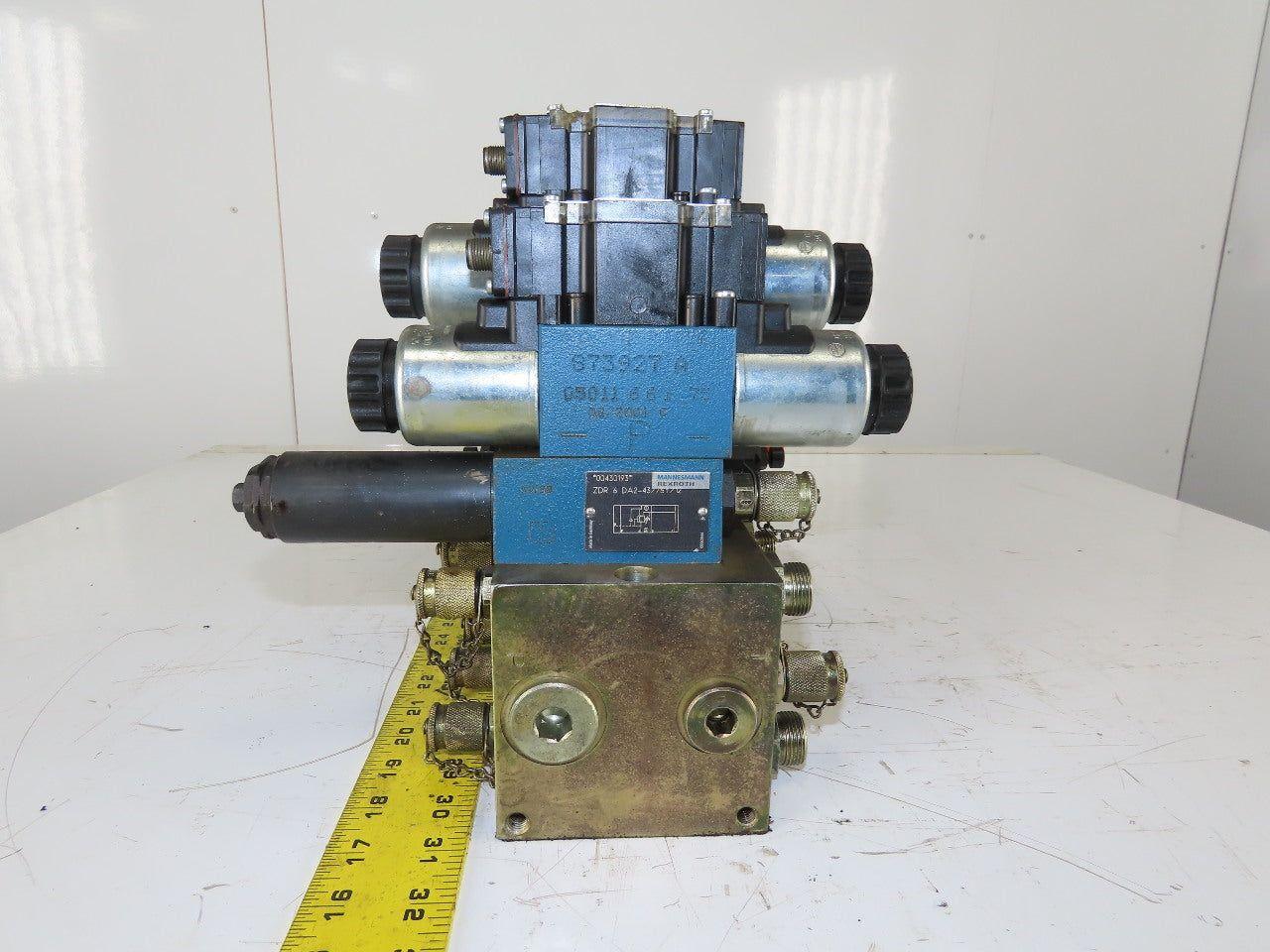 Rexroth 4WE6Y61 4/3 Way Hydraulic Valve Regulated Check Assembly