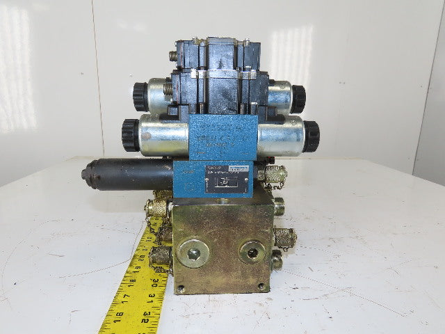 Rexroth 4WE6Y61 4/3 Way Hydraulic Valve Regulated Check Assembly