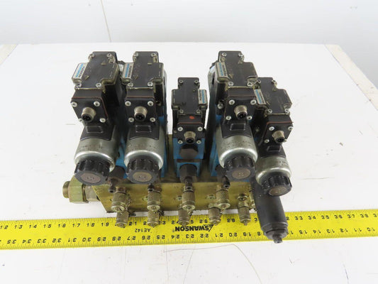 Rexroth 4WE6Y61 4/3 Way Hydraulic Valve Regulated Check Assembly