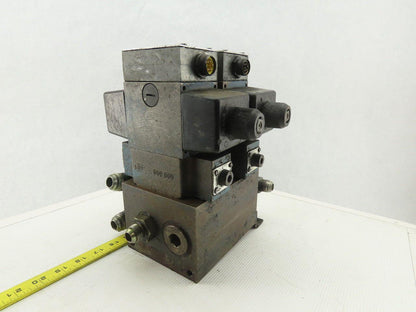 Rexroth 4WE10D31/0FCW110N9DAL 4/2 Way Hydraulic Valve Check Assembly 115V Coil